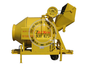 知信礦用攪拌機圖片|MJZC-300型煤礦用混凝土攪拌機